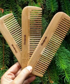 Bamboo Hair Combs ⋆ Eco-friendly and natural alternative to plastic combs