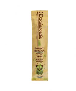 Bamboo toothbrush Dantesmile for kids packaging front