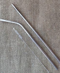 Stainless steel straw Dantesmile silver