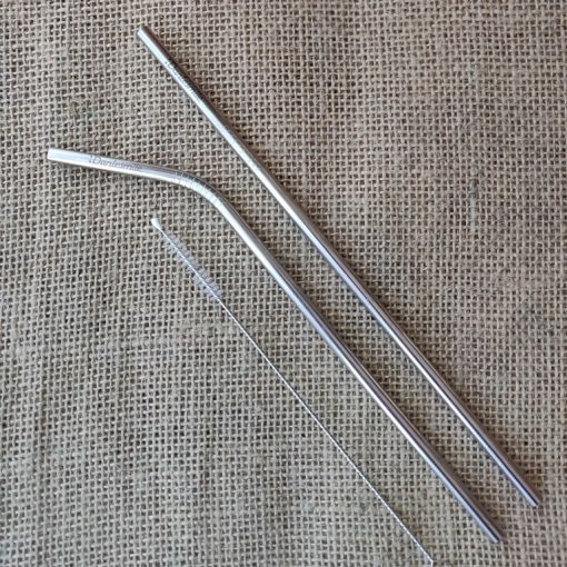 Stainless steel straw Dantesmile silver