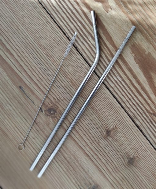 Steel straw Dantesmile, bent or straight