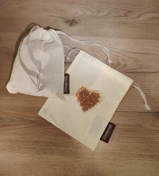 organic cotton muslin bag Dantesmile for produce