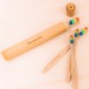 Bamboo travel case for toothbrush Dantesmile