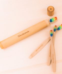 Bamboo travel case for toothbrush Dantesmile