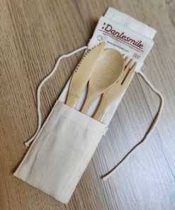 Bamboo cutlery set Dantesmile